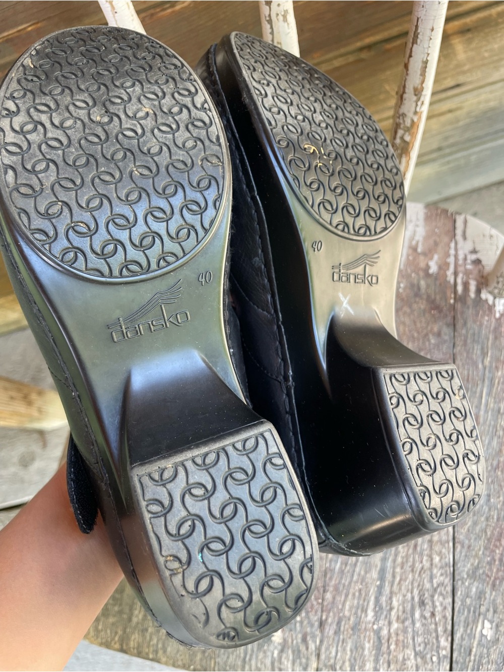 Women's Tandy Black Leather Mary Jane Heels - Picture 4 of 10